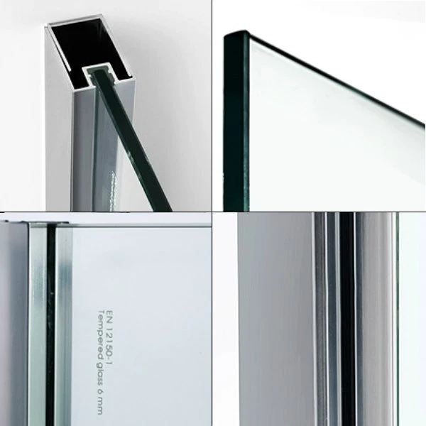 Душевая дверь WasserKRAFT Salm WasserSchutz 27I04 90x200, стекло прозрачное, профиль серебристый