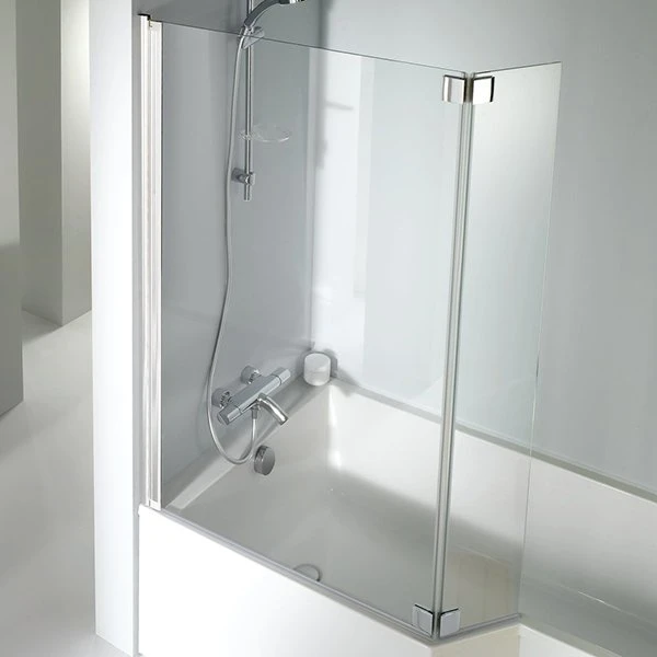 Шторка на ванну Jacob Delafon Bain-Douche Neo 112, стекло прозрачное, профиль хром