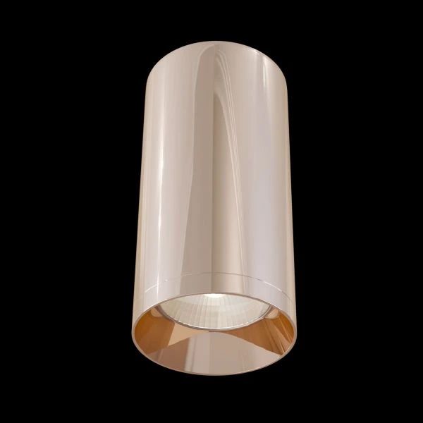Потолочный светильник Maytoni Technical Focus C010CL-01RG, арматура розовое золото, плафон металл розовое золото