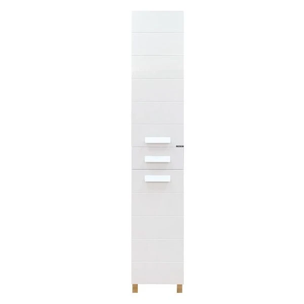 Шкаф-пенал Comforty Модена М-35, цвет белый матовый - фото 1
