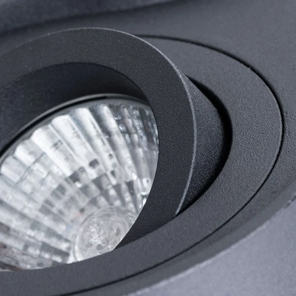 Точечный светильник Arte Lamp Falcon A5645PL-2BK, арматура черная, плафоны металл черный, 18х10 см - фото 1