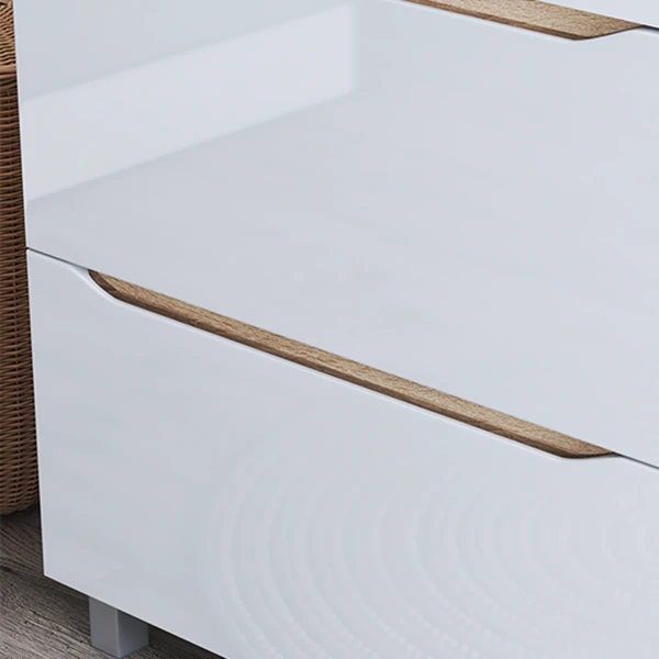 Мебель для ванной Vigo Grani 75, 2 ящика, цвет белый / дуб сонома - фото 1