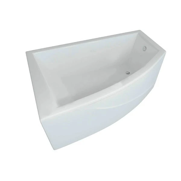 Акриловая ванна Акватек Оракул 180х125, левая, цвет белый