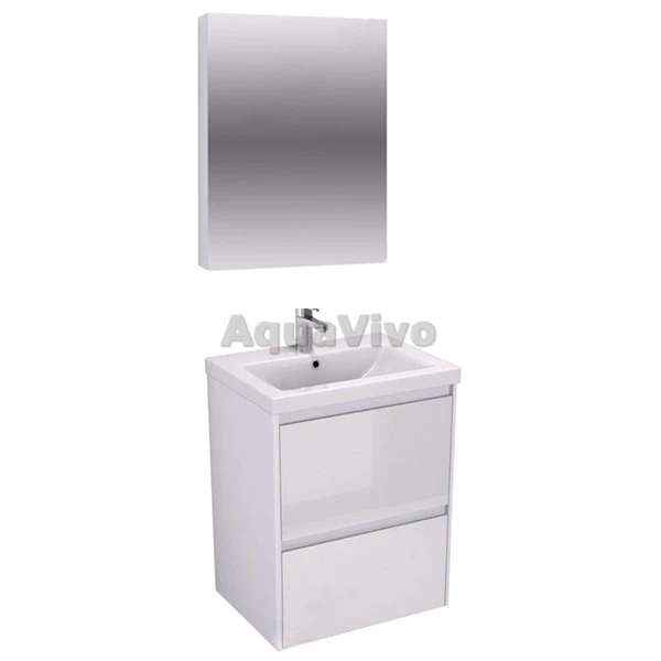 Мебель для ванной Velvex Klaufs 60 подвесной цвет белый