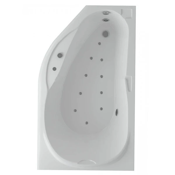 Акриловая ванна Акватек Таурус 170х100, правая, цвет белый