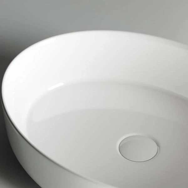 Раковина Ceramica Nova Element CN5002 накладная, 55x40 см, цвет белый