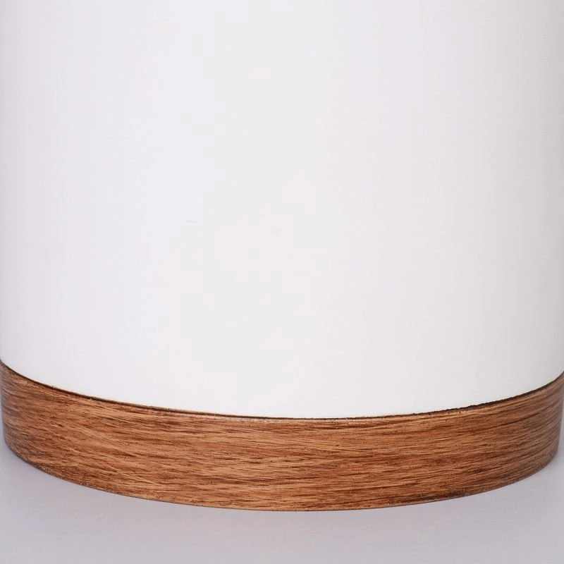 Ершик WasserKRAFT Mindel К-8827 для унитаза, напольный, цвет белый / коричневый - фото 1