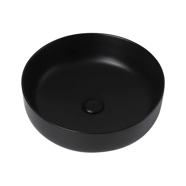 Раковина Abber Bequem AC2100 MB накладная, 46x46 см, цвет черный матовый - фото 1