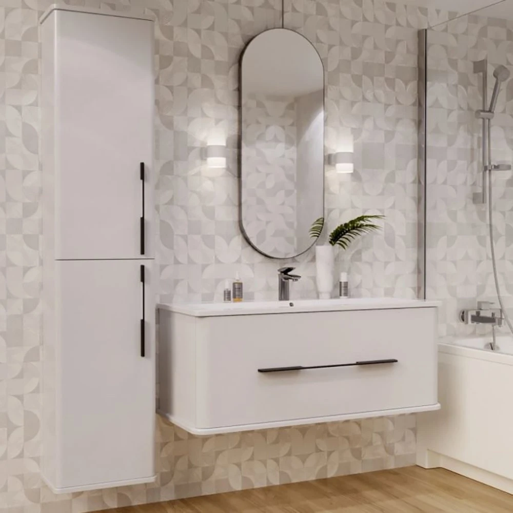 Мебель для ванной Mixline Камелия 80, цвет белый софт