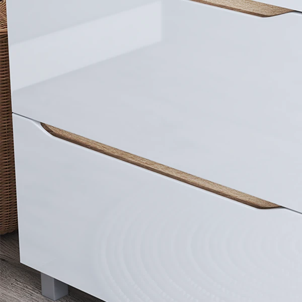 Мебель для ванной Vigo Grani 60, 2 ящика, цвет белый / дуб сонома - фото 1
