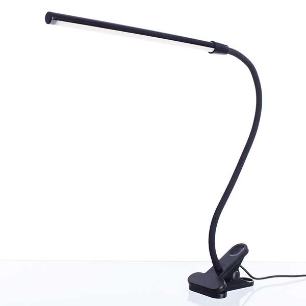Интерьерная настольная лампа Arte Lamp Conference A1106LT-1BK, арматура черная, плафон металл / пластик / силикон черный, 6х40 см - фото 1