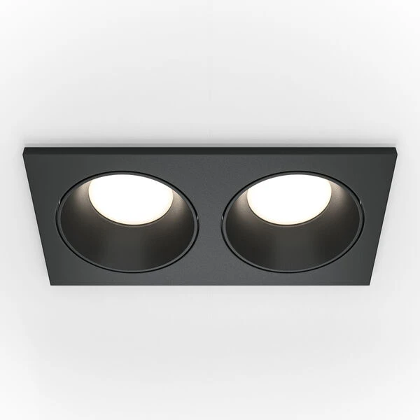 Точечный светильник Maytoni Technicali Zoom DL033-2-02B, арматура черная
