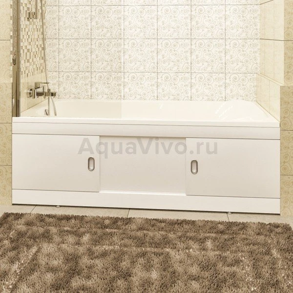 Экран для ванны Санта Стандарт 150, цвет белый