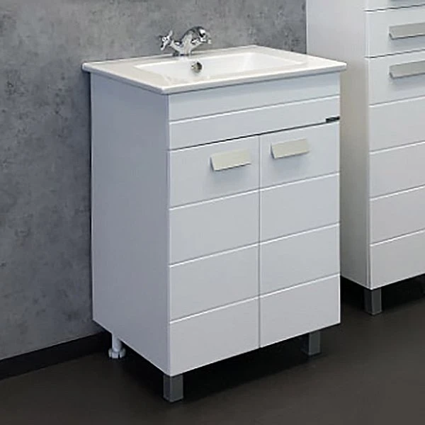 Мебель для ванной Comforty Модена М-60, цвет белый матовый