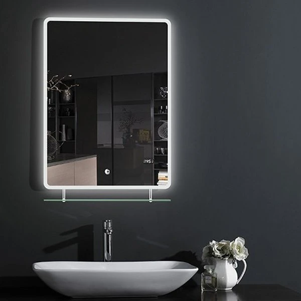 Зеркало в ванную с полкой T 35 (59 см х 67 см)