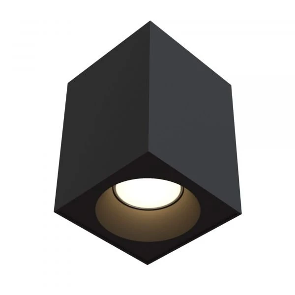 Потолочный светильник Maytoni Technical Sirius C030CL-01B, арматура черная, плафон металл черный