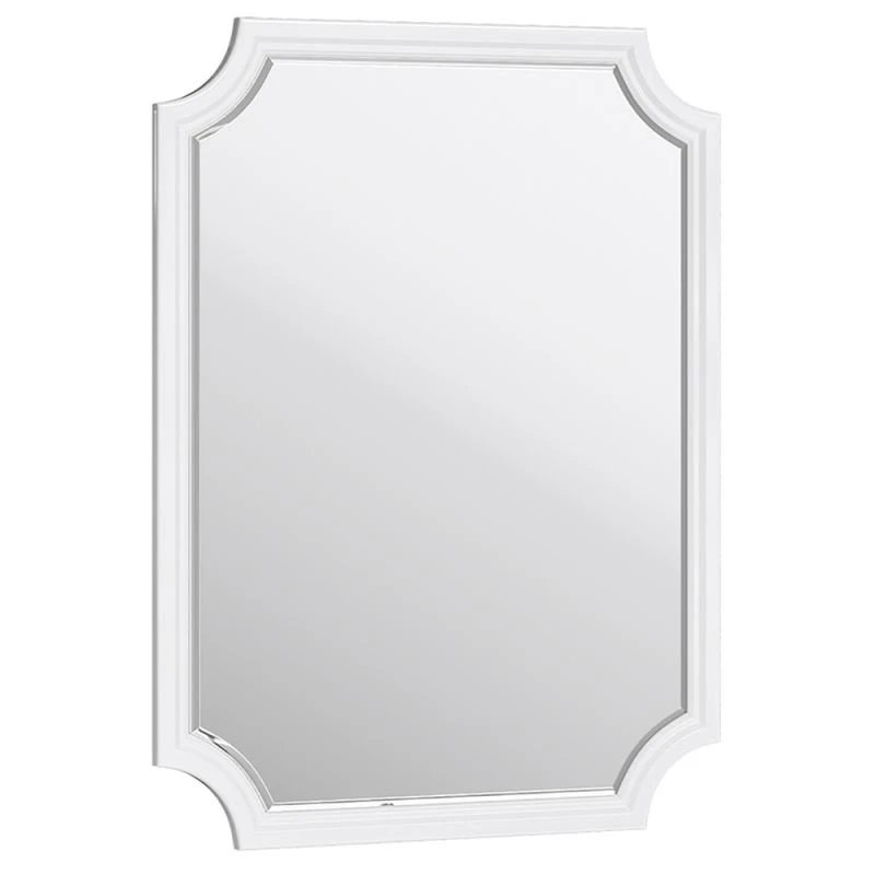 Зеркало Aqwella La Donna 72x95, цвет белый