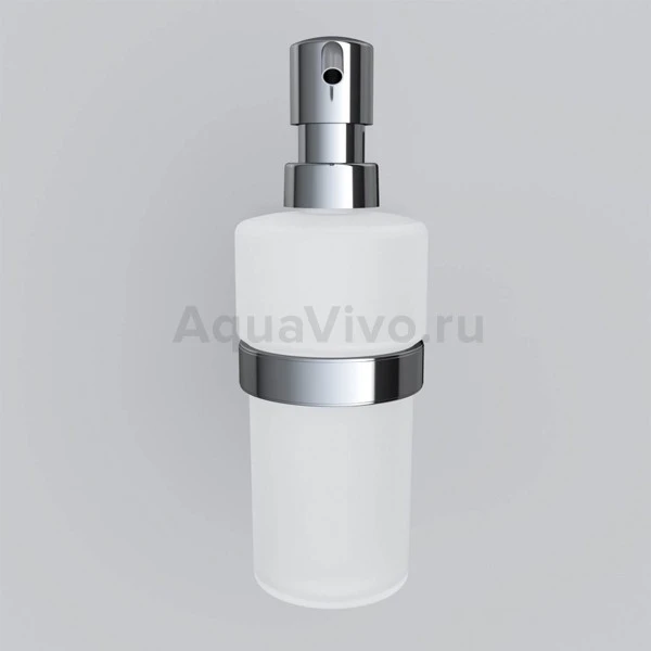 Дозатор AM.PM Sense L A7436900 для жидкого мыла, с держателем, цвет хром - фото 1