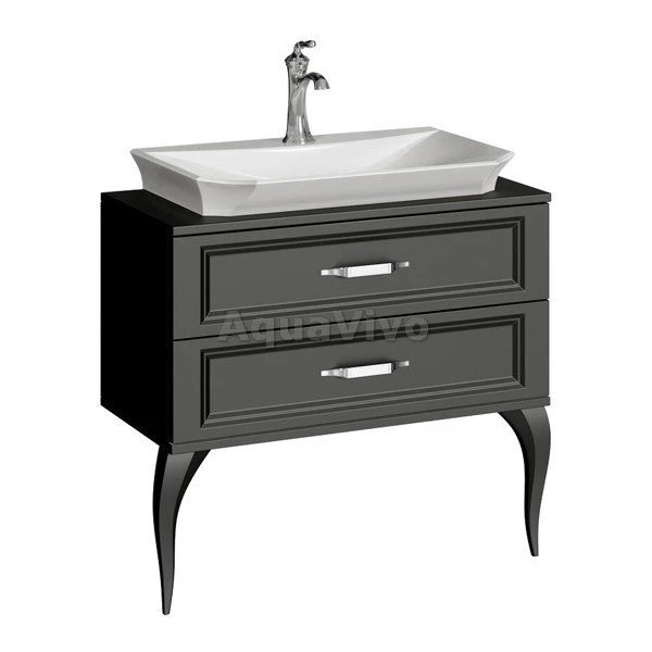 Мебель для ванной Aqwella La Donna 85, цвет черный