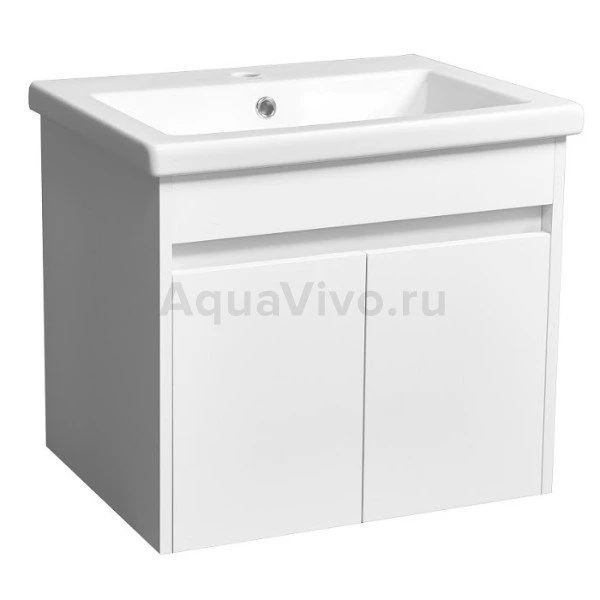 Мебель для ванной Stella Polar Фаворита 60, подвесная, цвет белый - фото 1