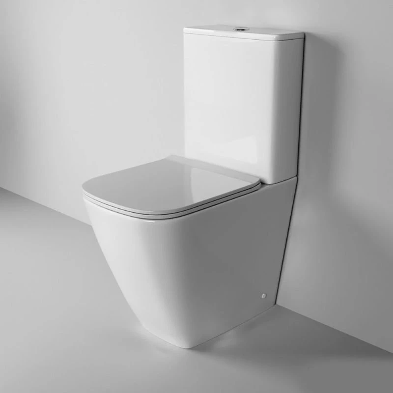 Унитаз Grossman Style GR-4472 S  напольный, безободковый, с сиденьем микролифт, цвет белый - фото 1