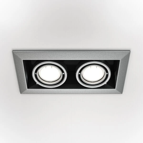 Точечный светильник Maytoni Technicali Metal Modern DL008-2-02-S, арматура серебро - фото 1