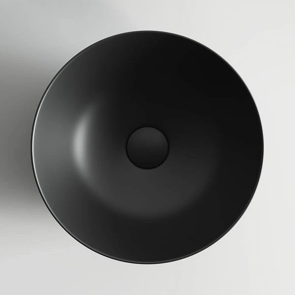 Раковина Ceramica Nova Element CN6004 накладная, 36x36 см, цвет черный матовый