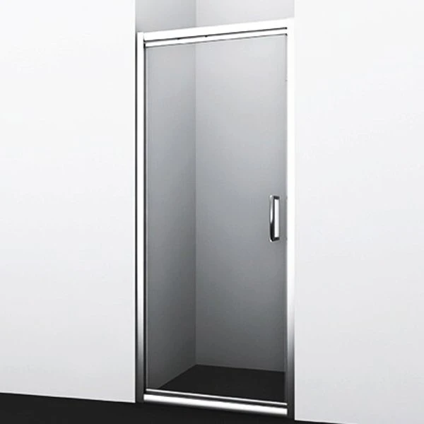 Душевая дверь WasserKRAFT Salm WasserSchutz 27I27 80x200, стекло прозрачное, профиль серебристый - фото 1