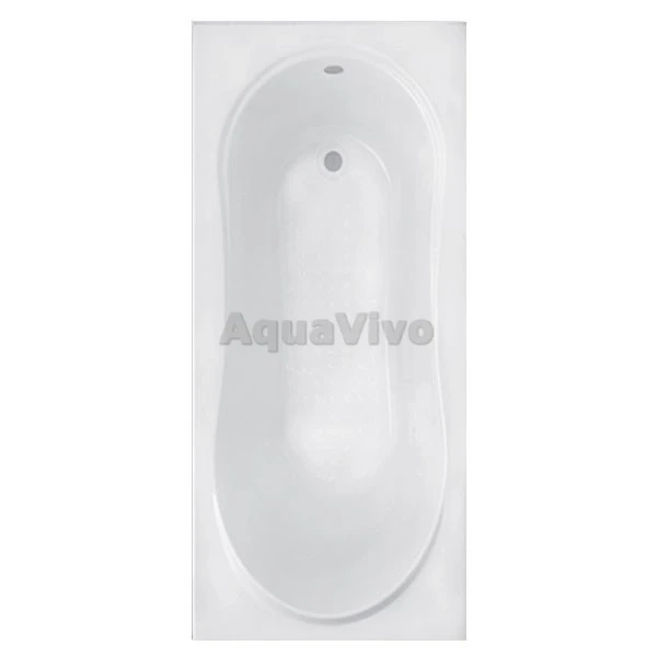 Акриловая ванна Бас Лима 130х70, с каркасом, без экранов, цвет белый
