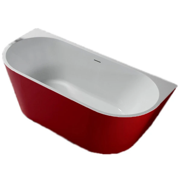Ванна Abber AB9216-1.7R 170x80 акриловая, цвет красный
