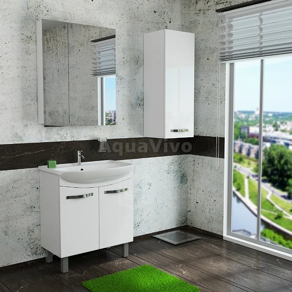 Мебель для ванной Dreja Alda 65 D, цвет белый лак