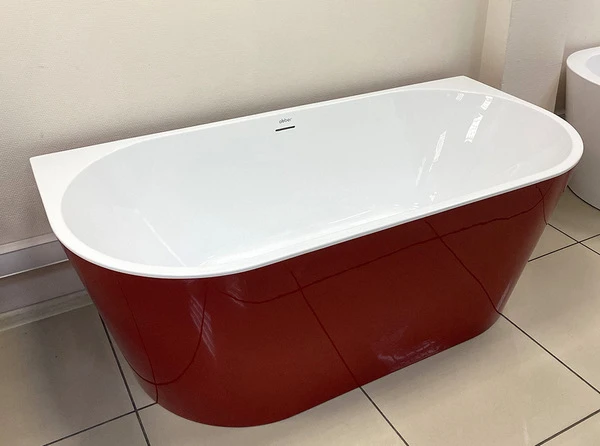 Ванна Abber AB9216-1.7R 170x80 акриловая, цвет красный