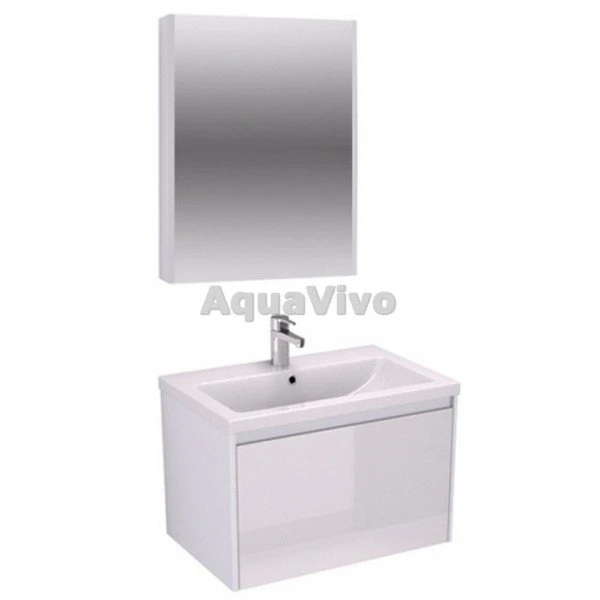 Мебель для ванной Velvex Klaufs 70 подвесной цвет белый