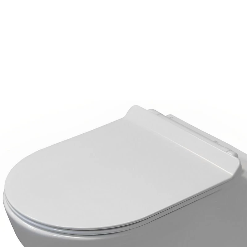 Сиденье CeruttiSPA Ortler Aria CT8516 для унитаза, с микролифтом, цвет белый