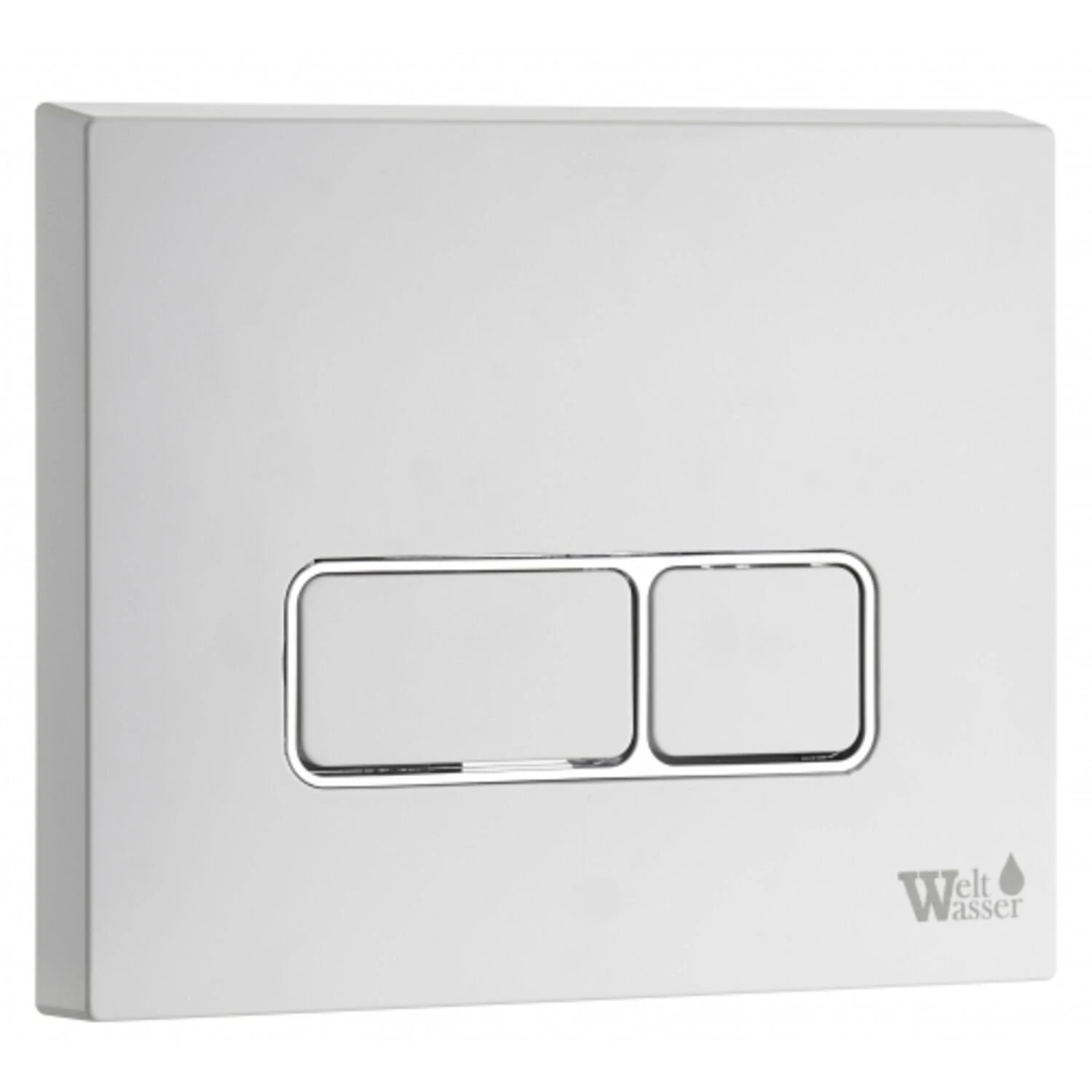 Кнопка смыва Weltwasser Marberg 410 SE GL-WT для унитаза, цвет белый