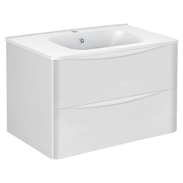 Мебель для ванной Vincea Paola 80, цвет белый глянец