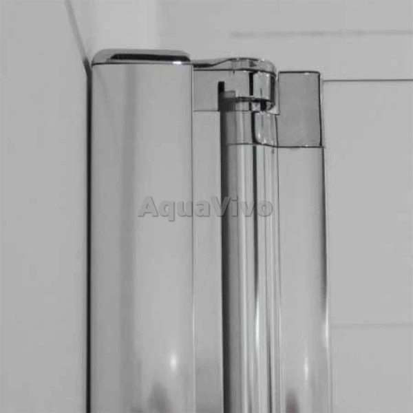 Душевой уголок Cezares ELENA-W-A-1-80-P-Cr-R 80х80, стекло punto, профиль хром, правый - фото 1