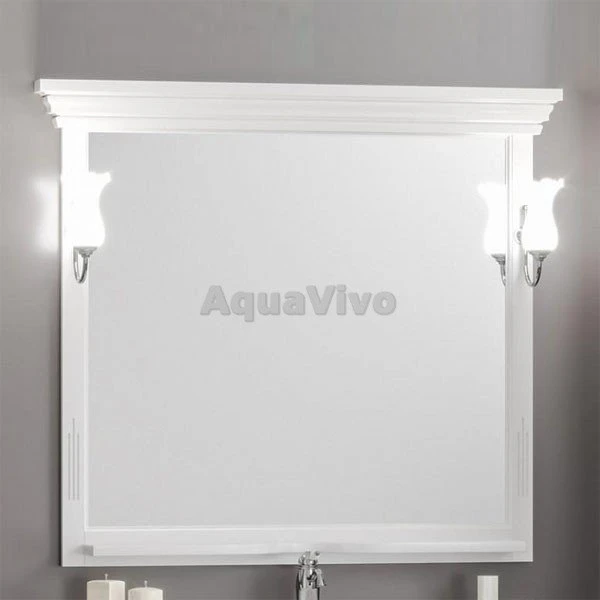 Мебель для ванной Опадирис Риспекто 105, цвет белый матовый - фото 1