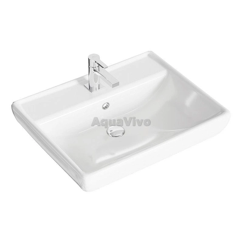 Мебель для ванной Aqwella Нео Т6 60 напольная, цвет белый - фото 1