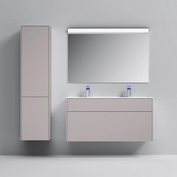 Мебель для ванной AM.PM Inspire 2.0 120 подвесной, цвет элегантный серый матовый - фото 1