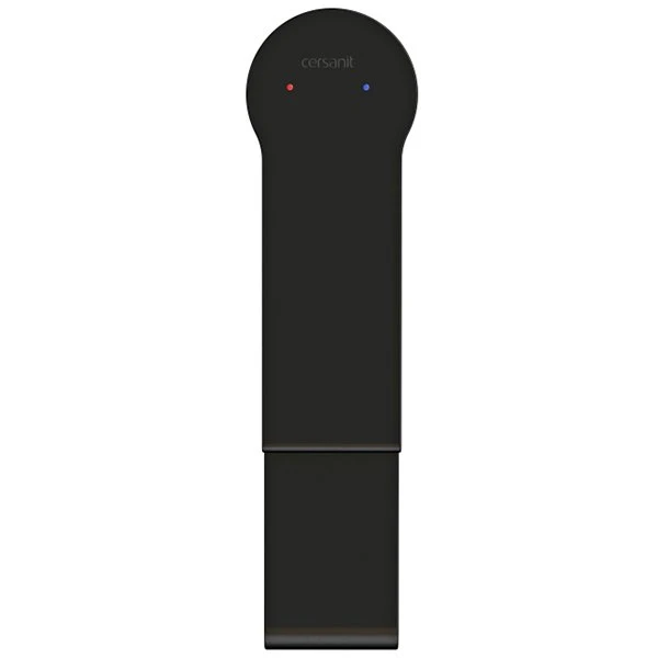 Смеситель Cersanit Brasko Black A63111 для раковины, с донным клапаном, цвет черный