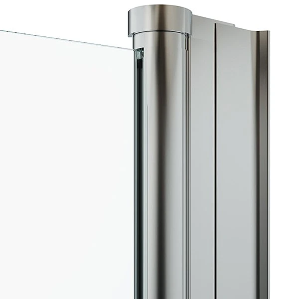 Душевая дверь Тритон Уно 90, стекло прозрачное, профиль хром - фото 1