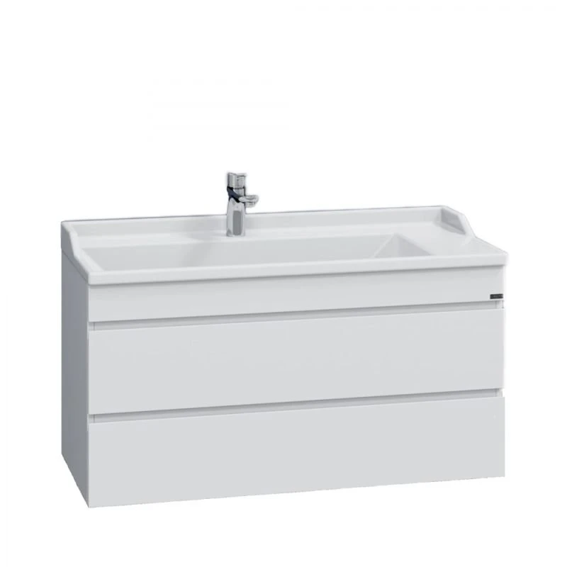 Мебель для ванной Санта Марс 100 подвесная, с 2 ящиками, цвет белый - фото 1