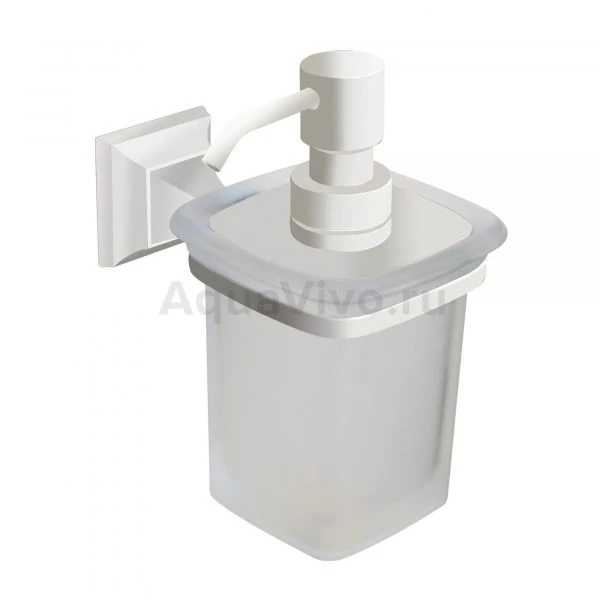 Дозатор Art & Max Zoe AM-G-6832-Bi для жидкого мыла, подвесной, цвет белый