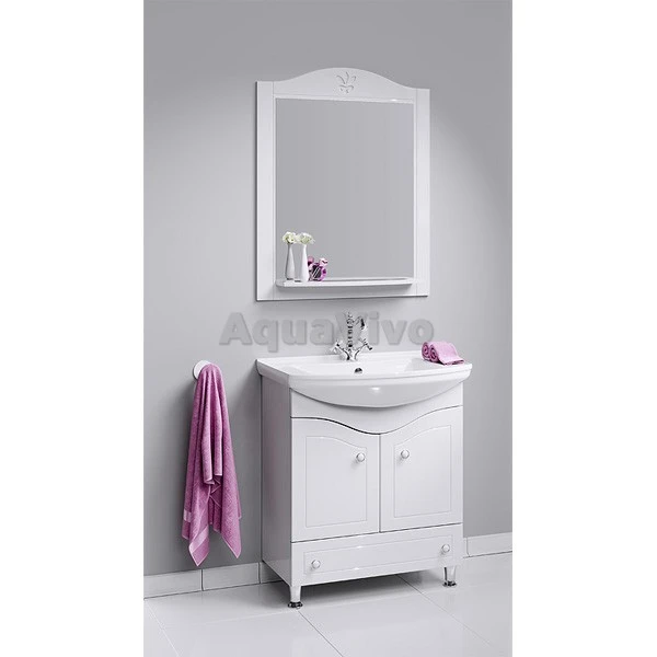 Мебель для ванной Aqwella Франческа 85, цвет белый
