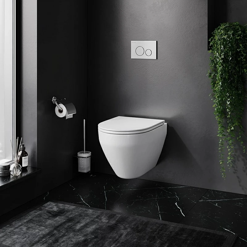 Унитаз AM.PM Spirit C701700WH FlashClean подвесной, безободковый