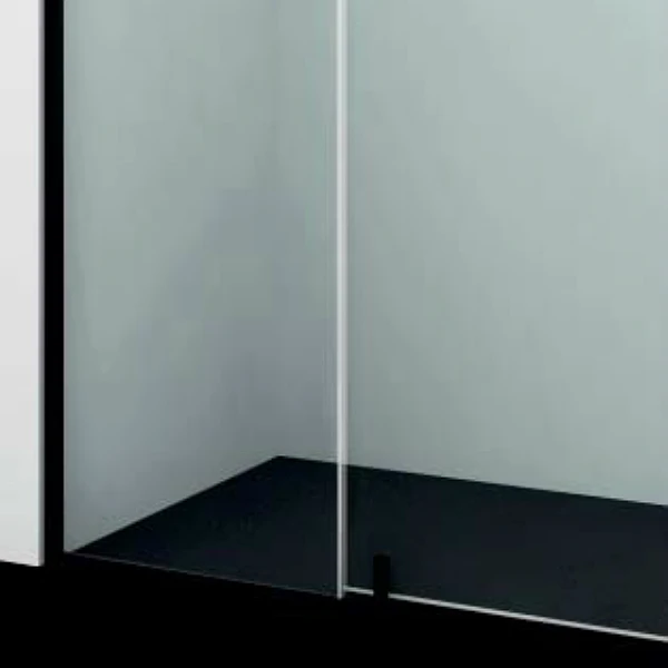 Душевой уголок WasserKRAFT Elbe WasserSchutz 74P18 90x100, стекло прозрачное, профиль черный - фото 1